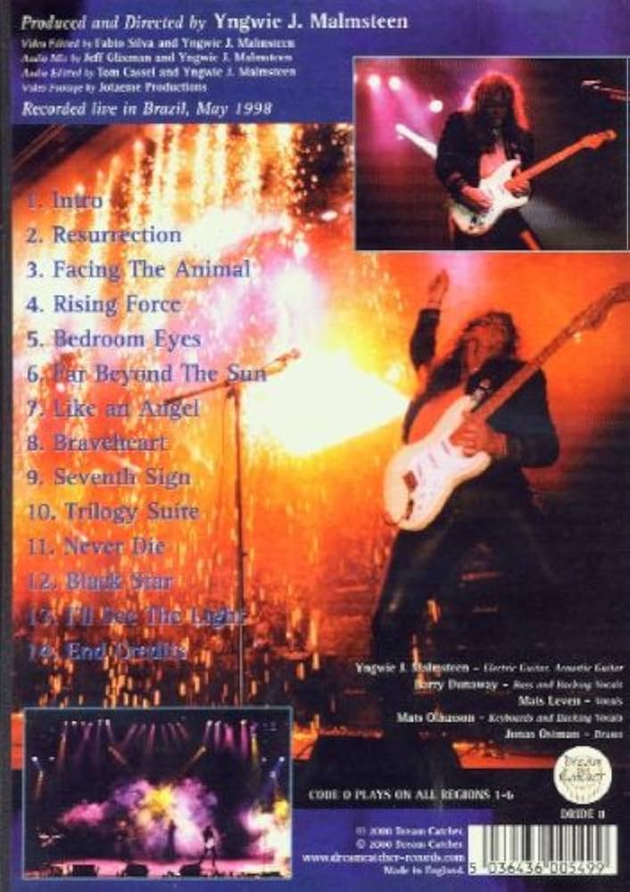 洋楽 Yngwie Malmsteen LIVE!! Yngwie Malmsteen - Live!: Amazon.de: Malmsteen, Yngwie